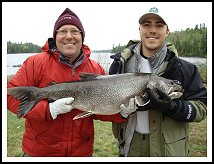 Lake Trout - Lake Ogascanan Lodge - Quebec