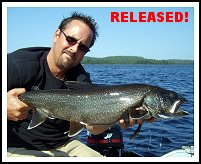 Lake Trout - Lake Ogascanan Lodge - Quebec