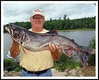 Lake Trout - Lake Ogascanan Lodge - Quebec