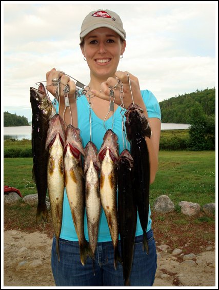 Quebec Fishing - Lake Ogascanan Lodge