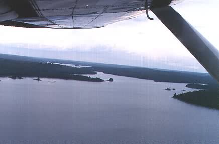 Aerial View - Point A - Lake Ogascanan